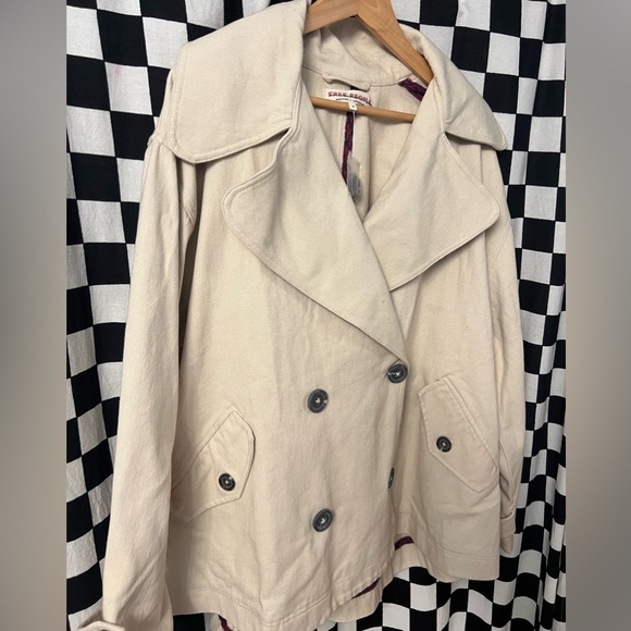 Free People Women's Highlands Solid Peacoat - Picture 5 of 13